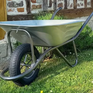 Brouette 90L galva pied tubulaire