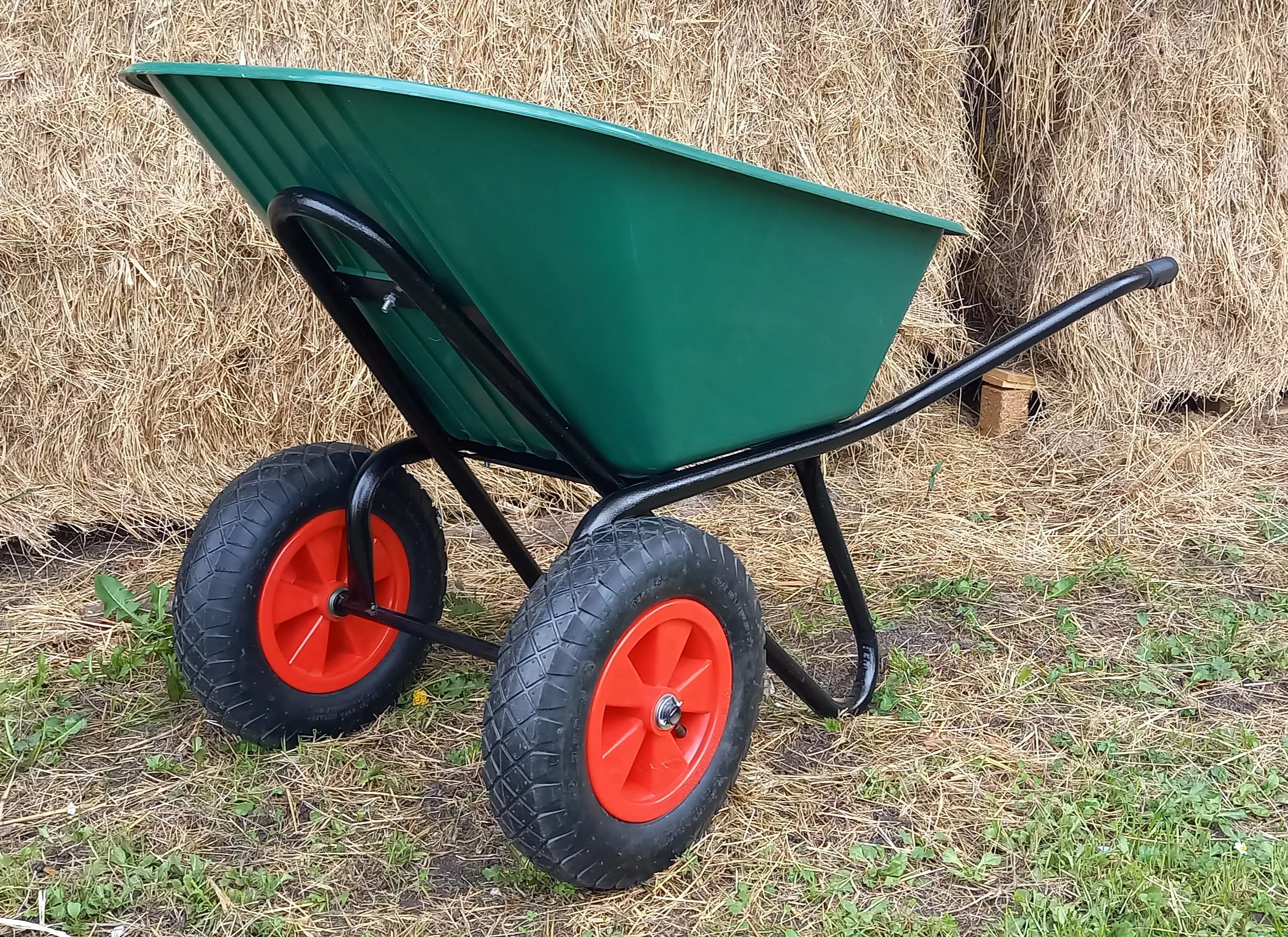 Brouette à 2 roues 110L polypro – Image 2