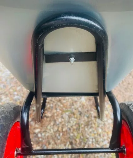 Brouette 2 roues 110L Galvanisé Grand Volume – Image 4