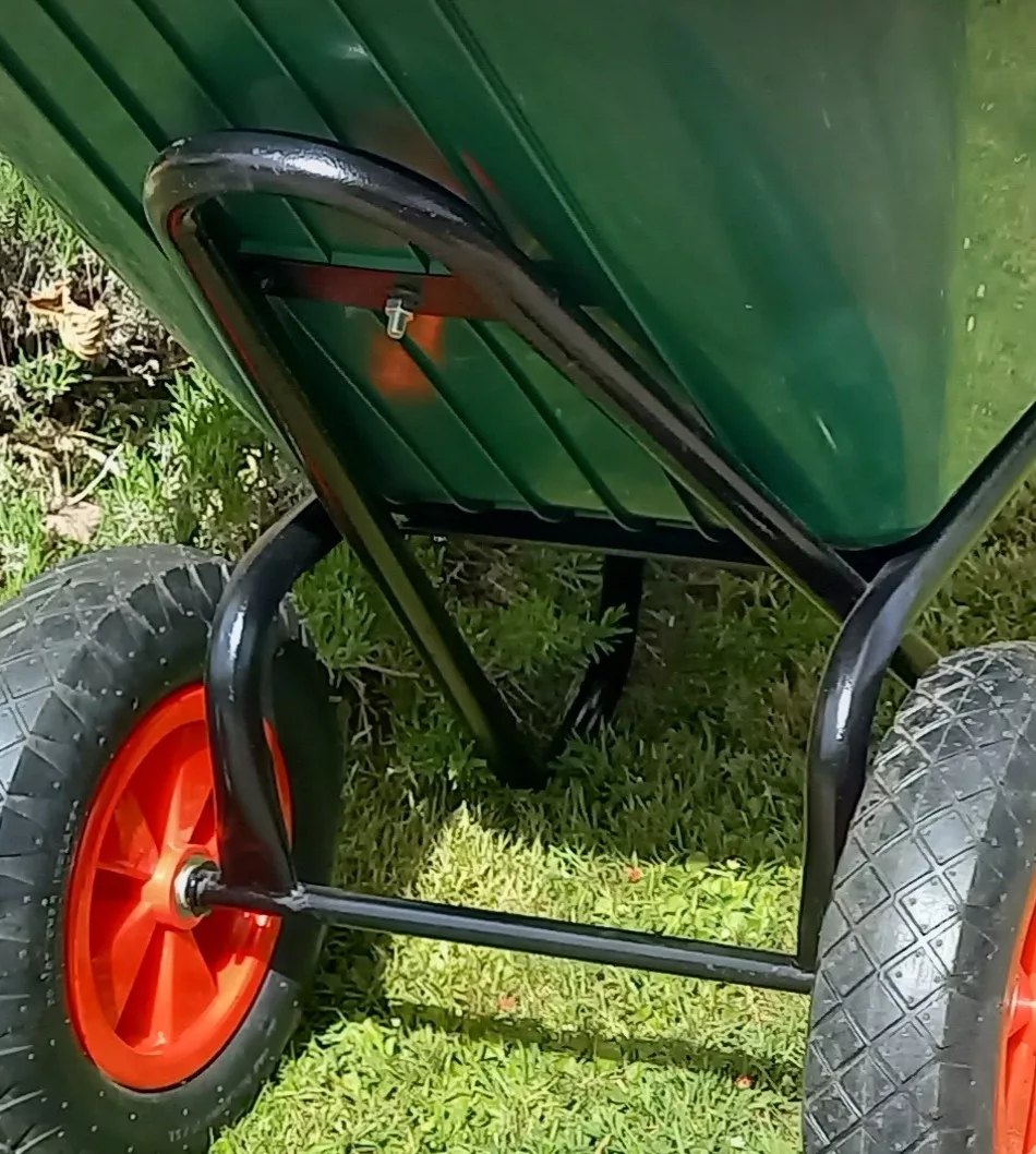 Brouette à 2 roues 110L polypro – Image 4