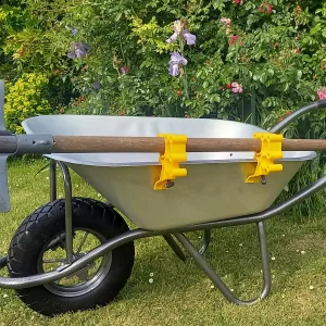 Brouette 90L galva avec porte-outils , Prix Livraison Offerte